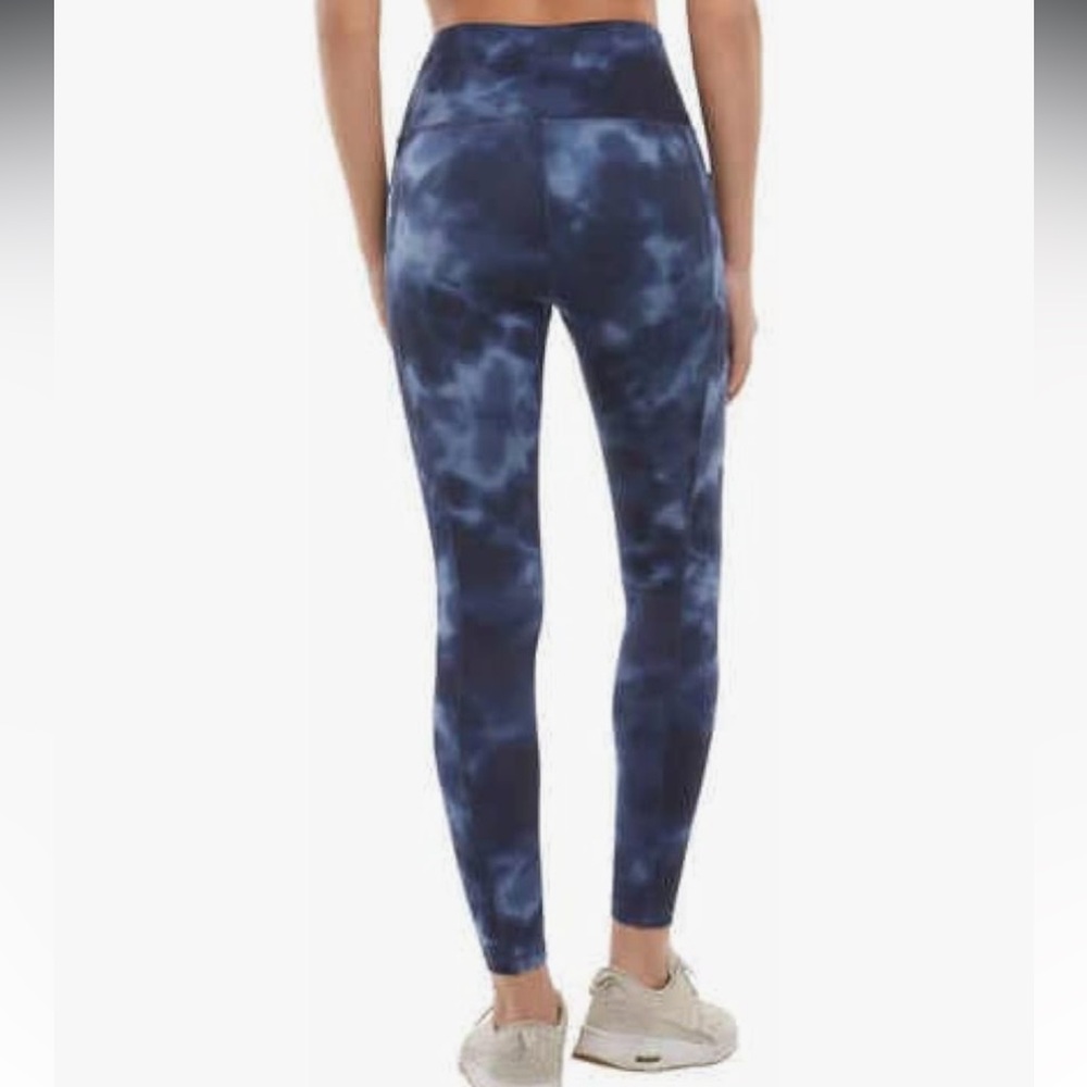 Danskin Leggings in Navy Tie-dye size Large - Picture 3 of 5